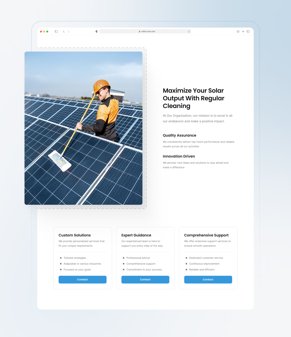 How to launch a solar website easily