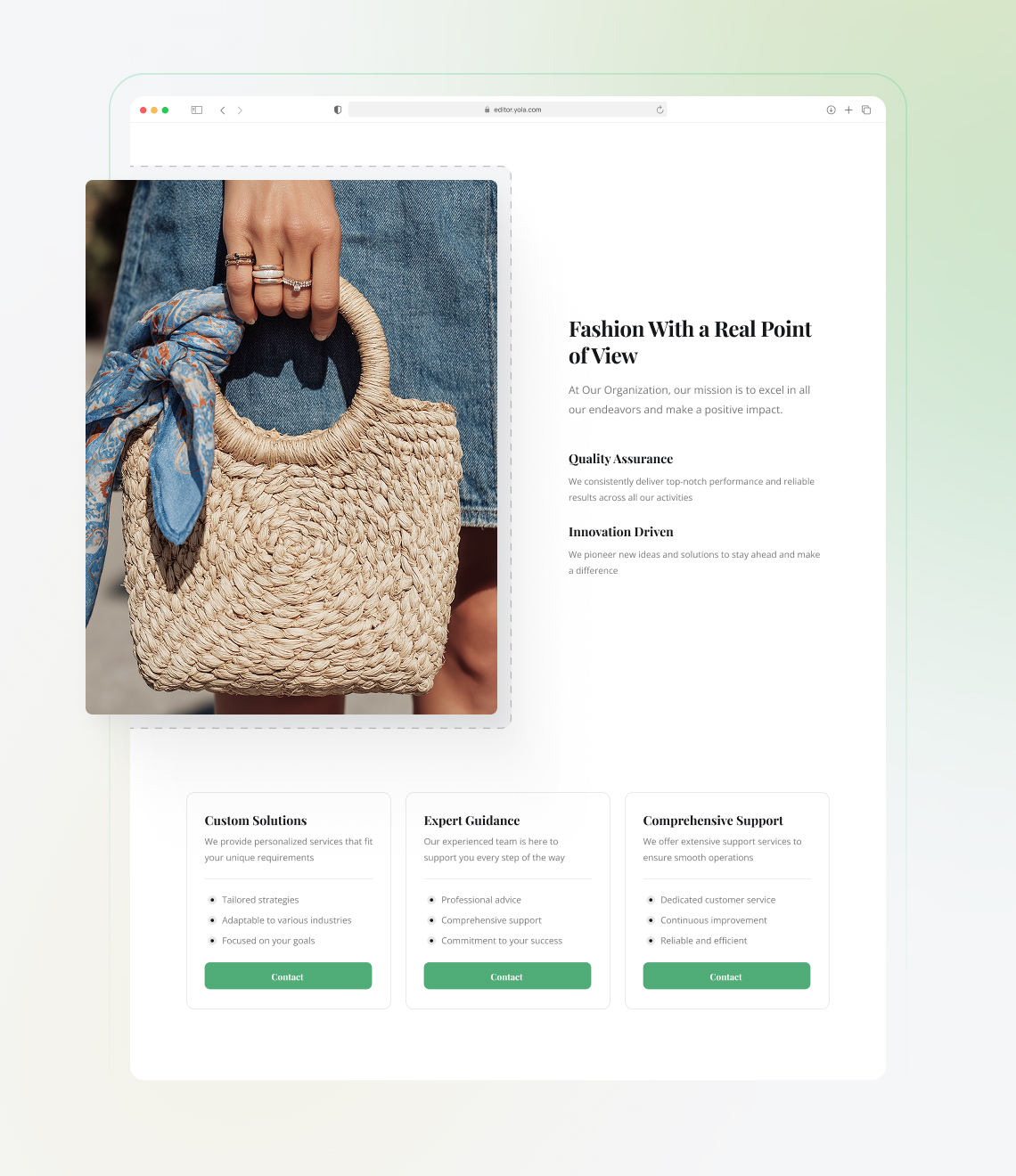 How to build a boutique site