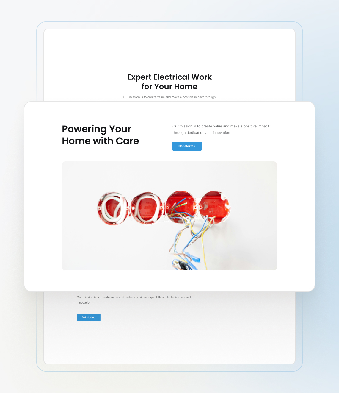 Best website builder for electricians