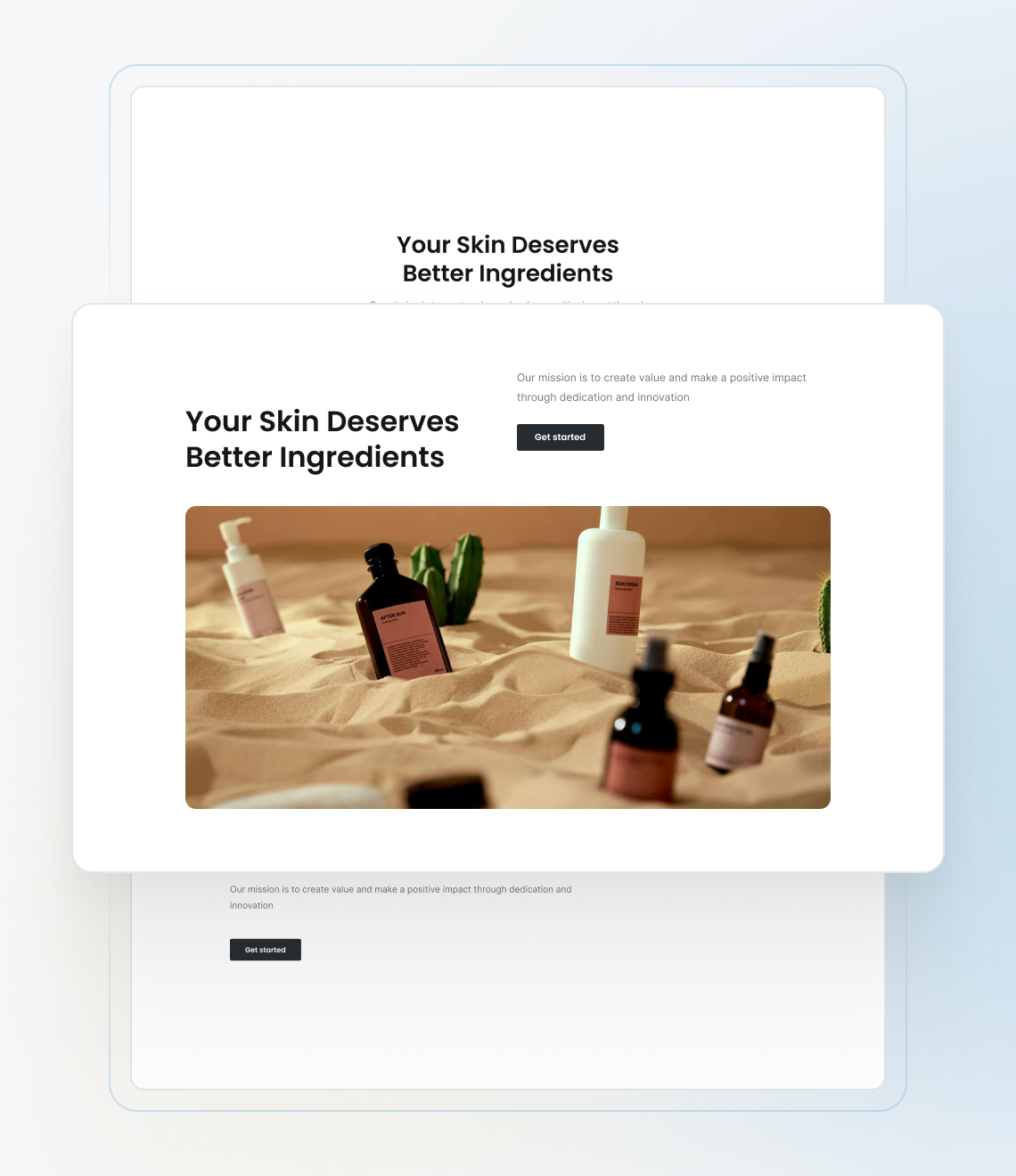 Best website builder for cosmetics services