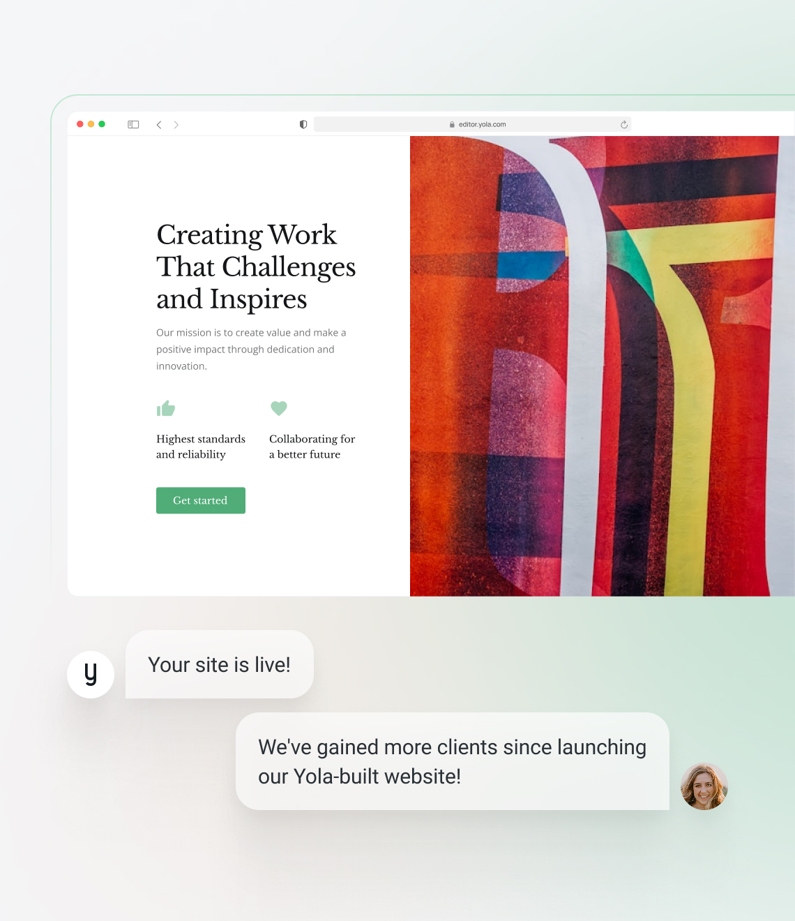 How to make an artist portfolio website