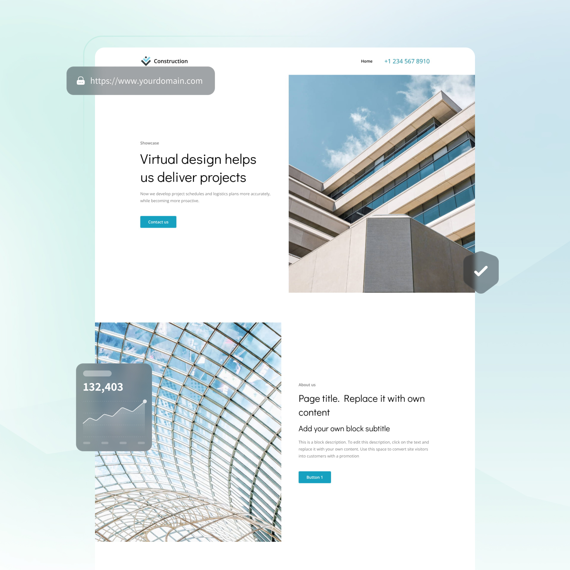 engineering website builder
