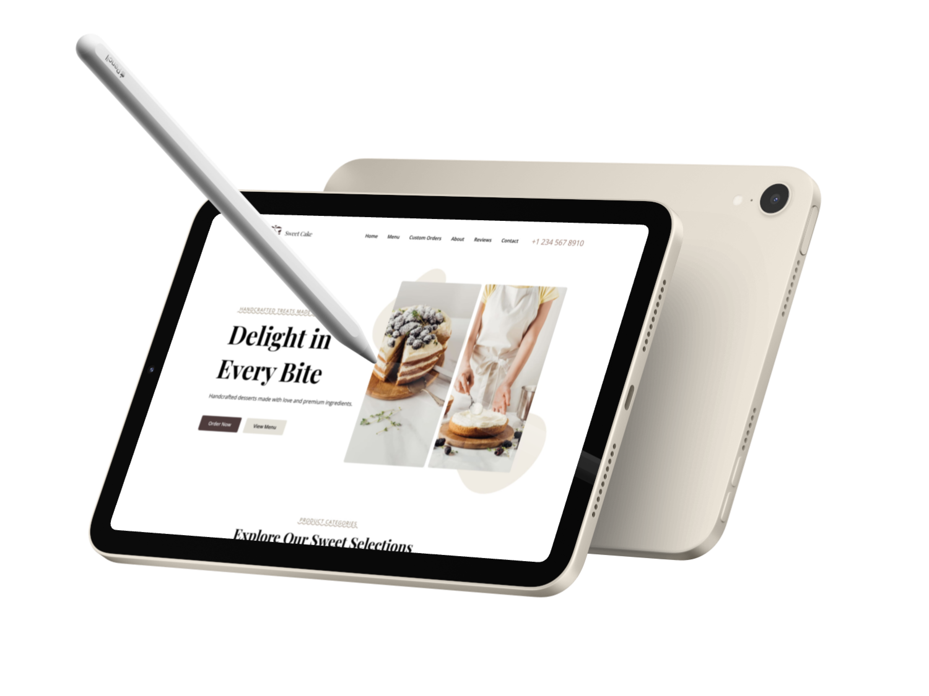 modèle de page d'atterrissage responsive