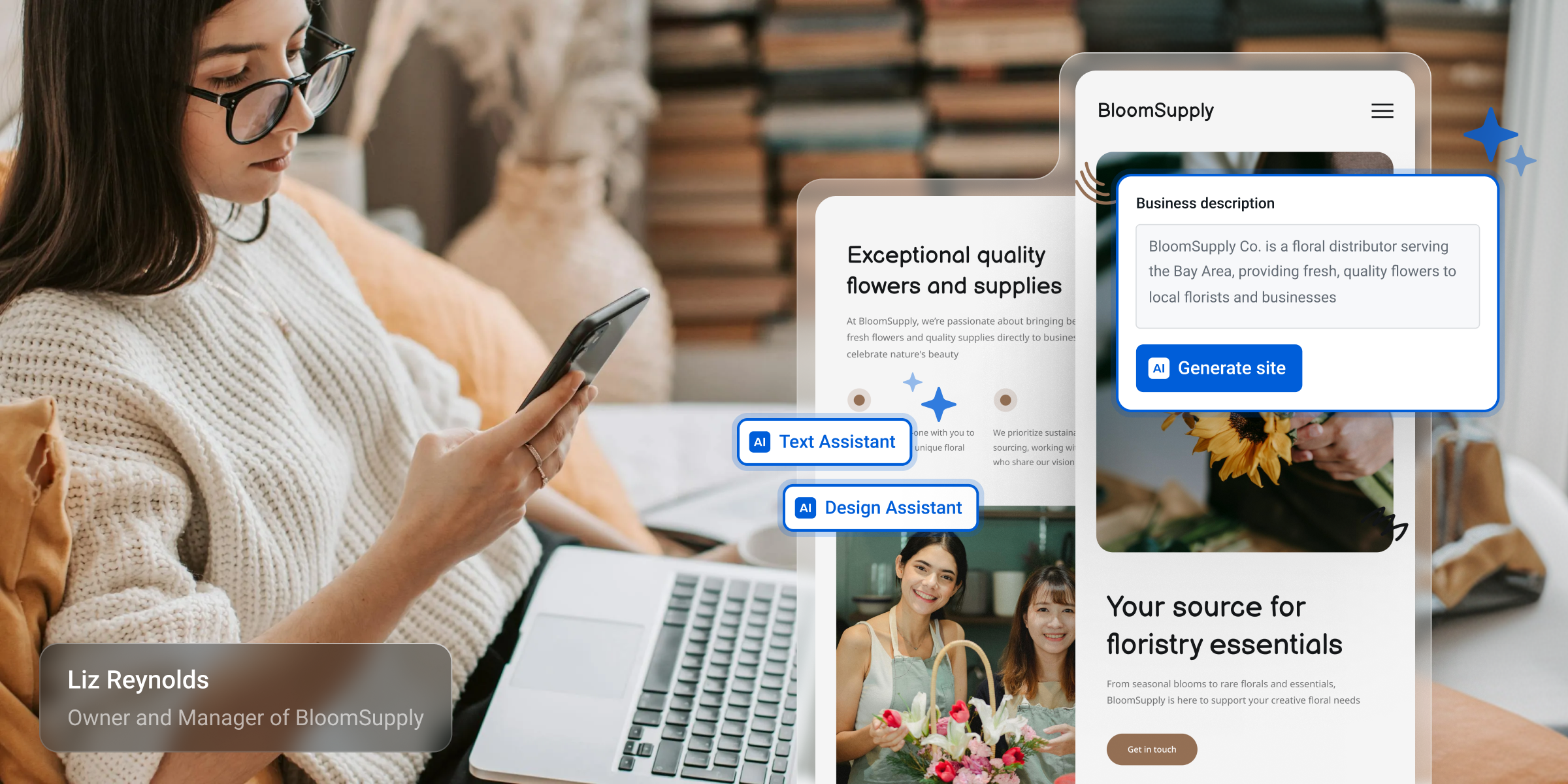 Créateur de sites IA