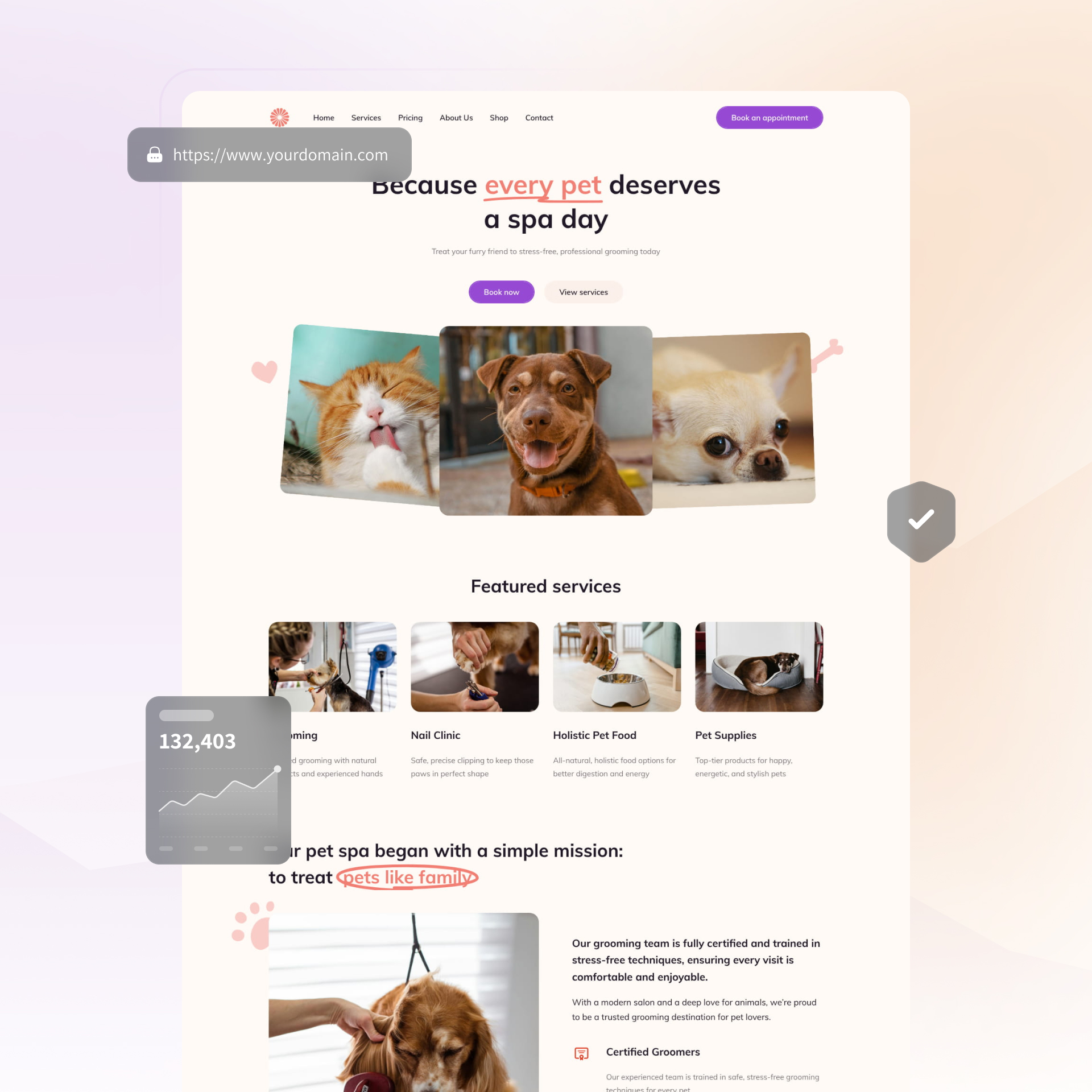 Best cute website templates