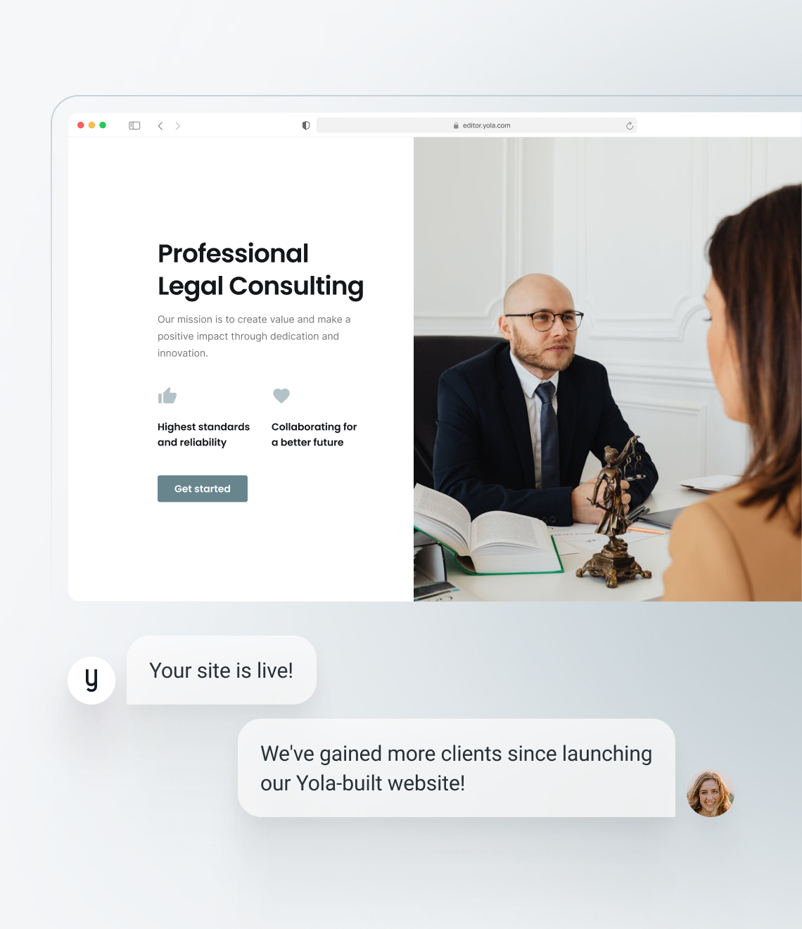 How to make a legal website
