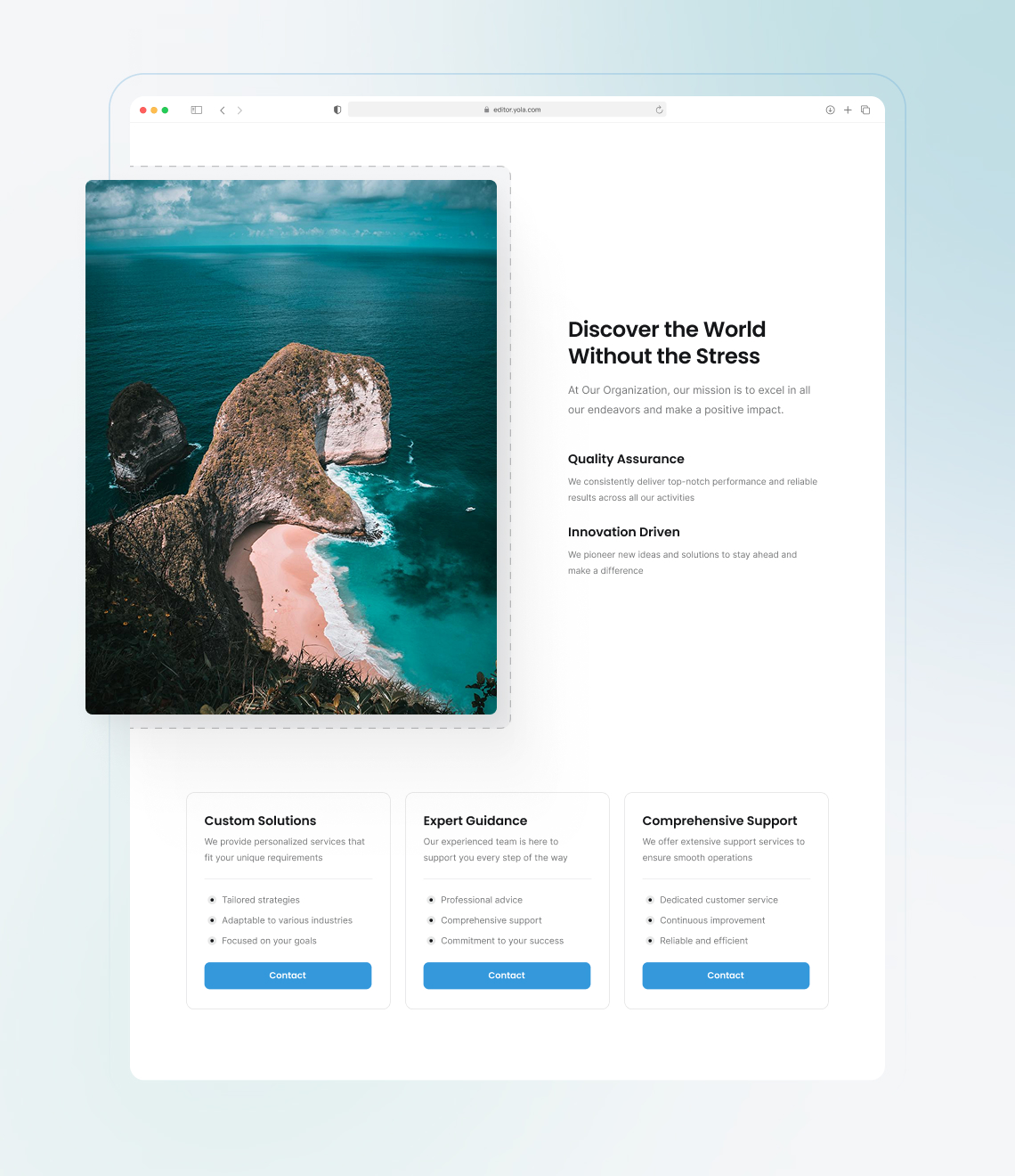 How to build a travel agency site
