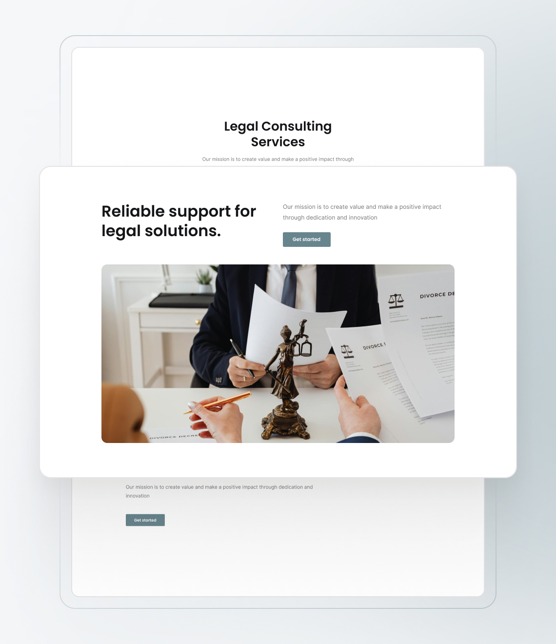 Best website builder for legal business