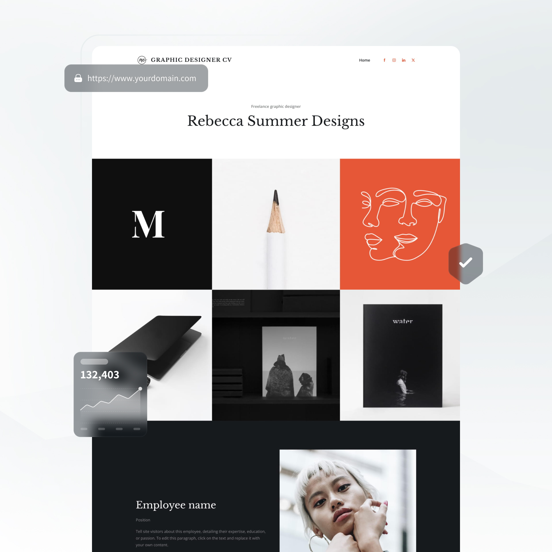 resume website builder