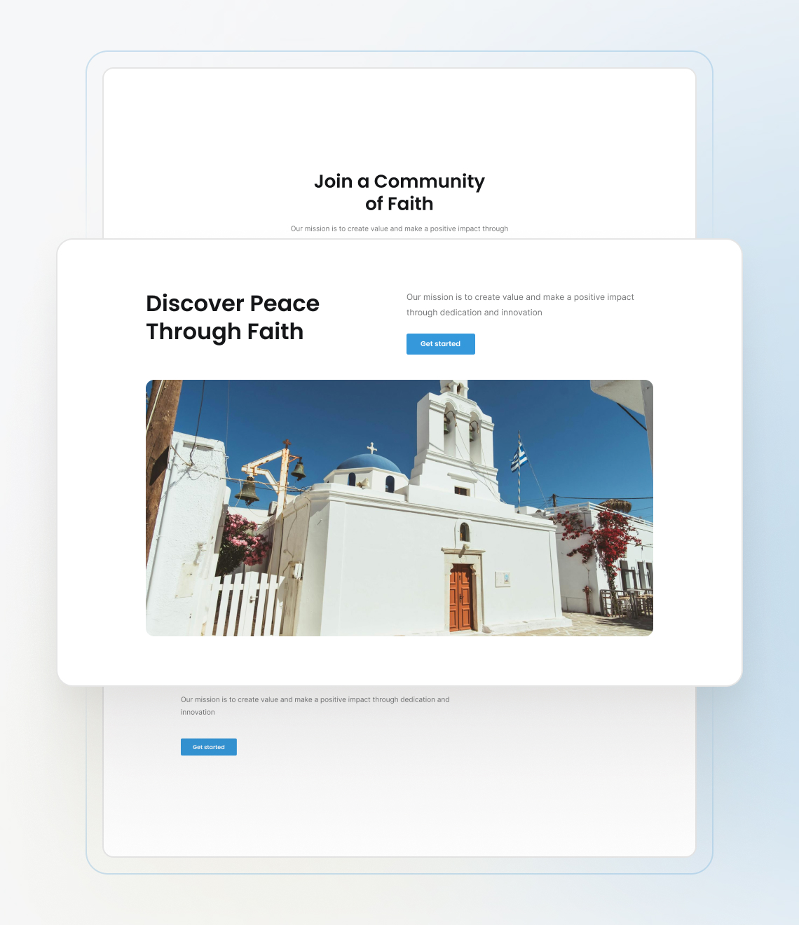 Best website builder for religious services