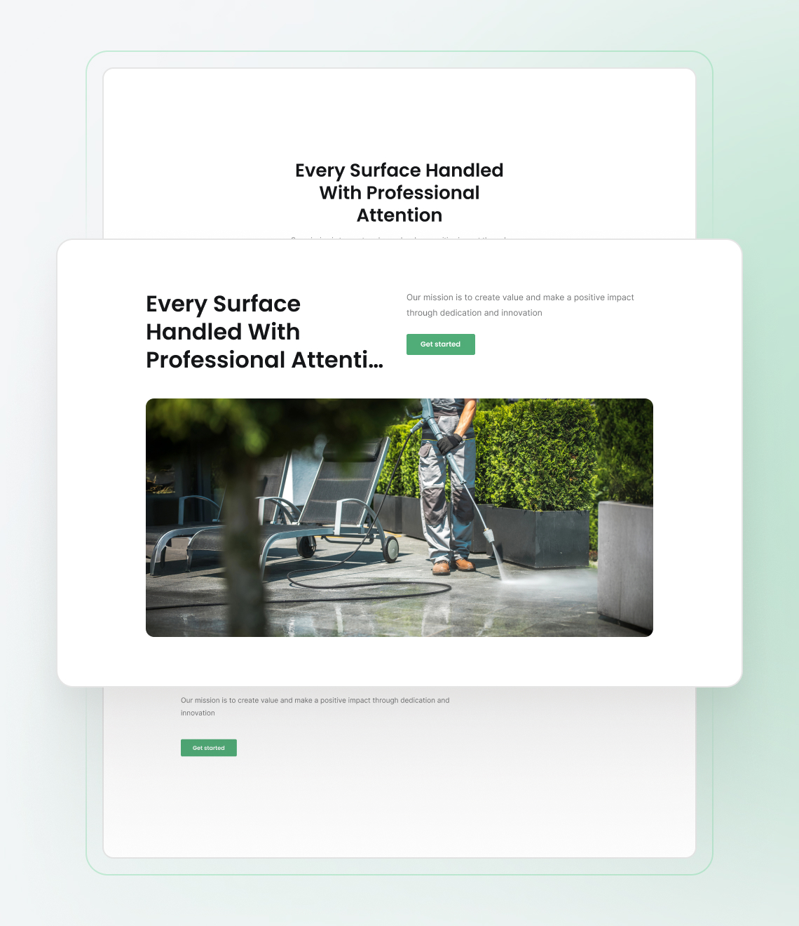 Best website builder for pressure washing business