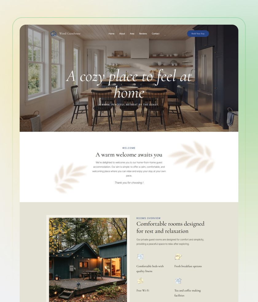 Soft website template 1
