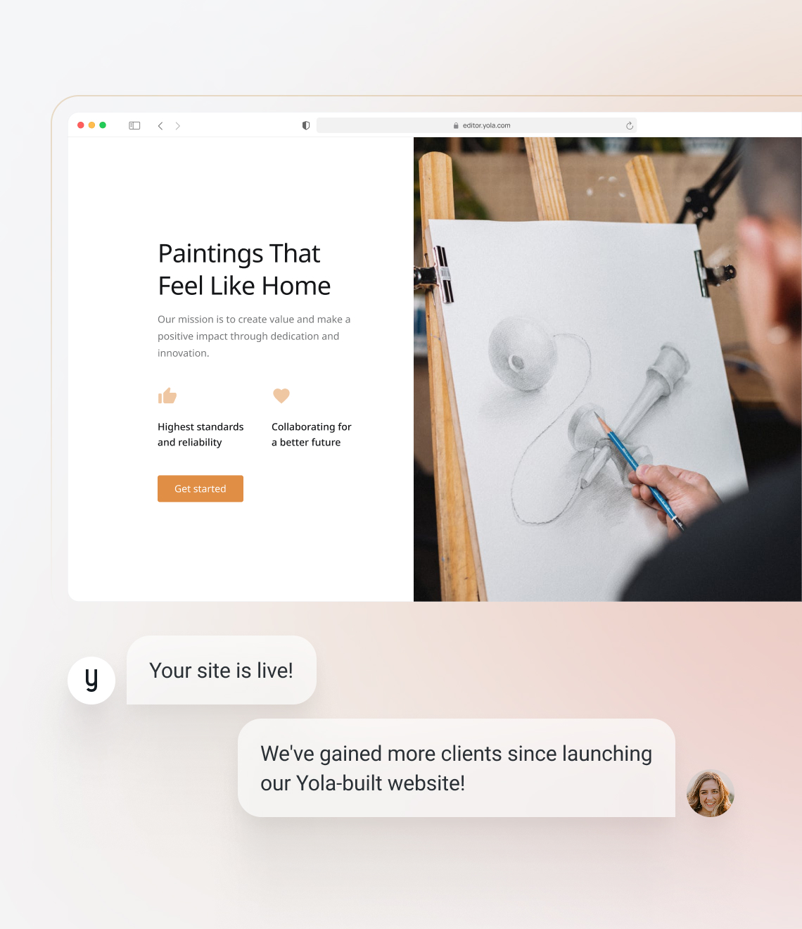 How to make an portfolio website