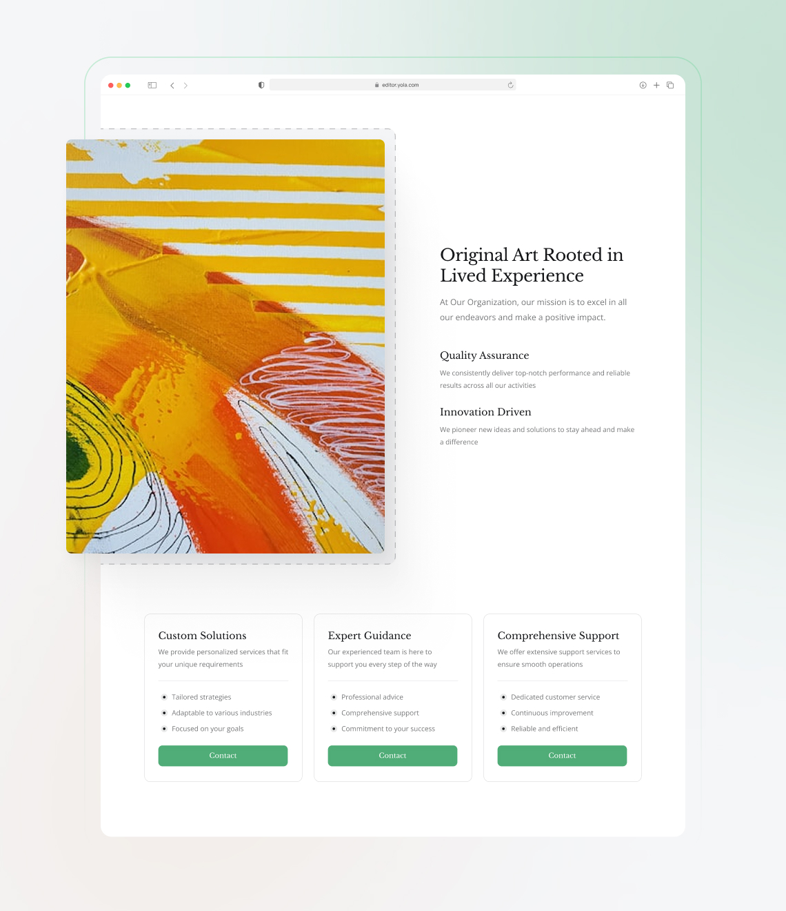 How to launch an artist portfolio website easily