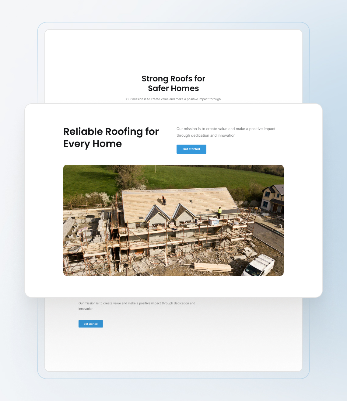 Best website builder for roofing business
