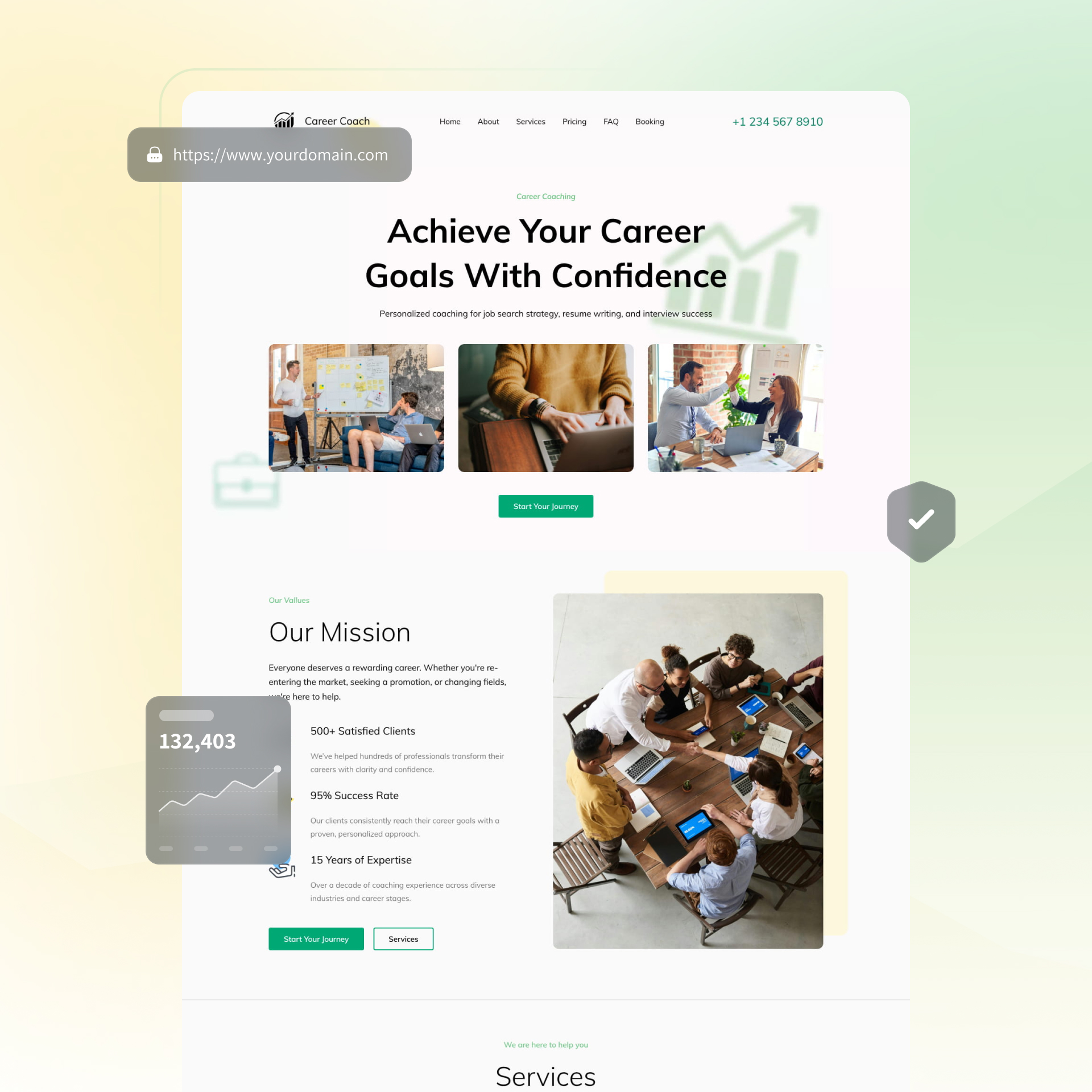 Best white website templates