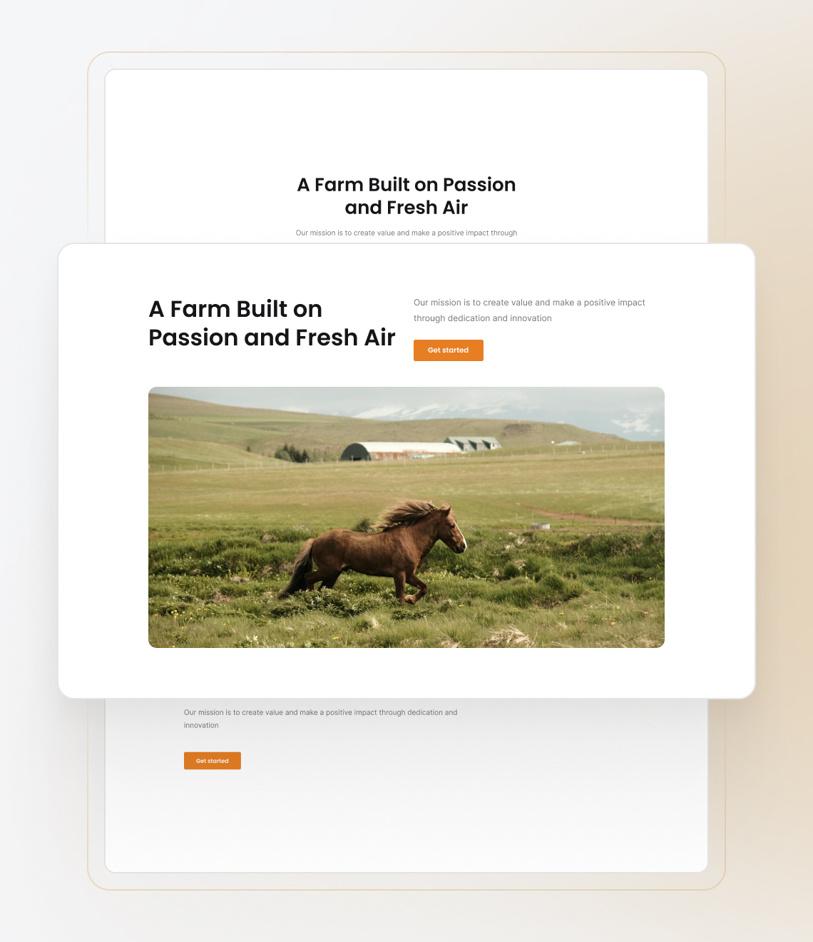 Best website builder for farms