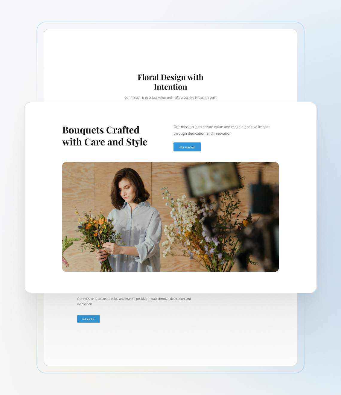 Best website builder for florist services
