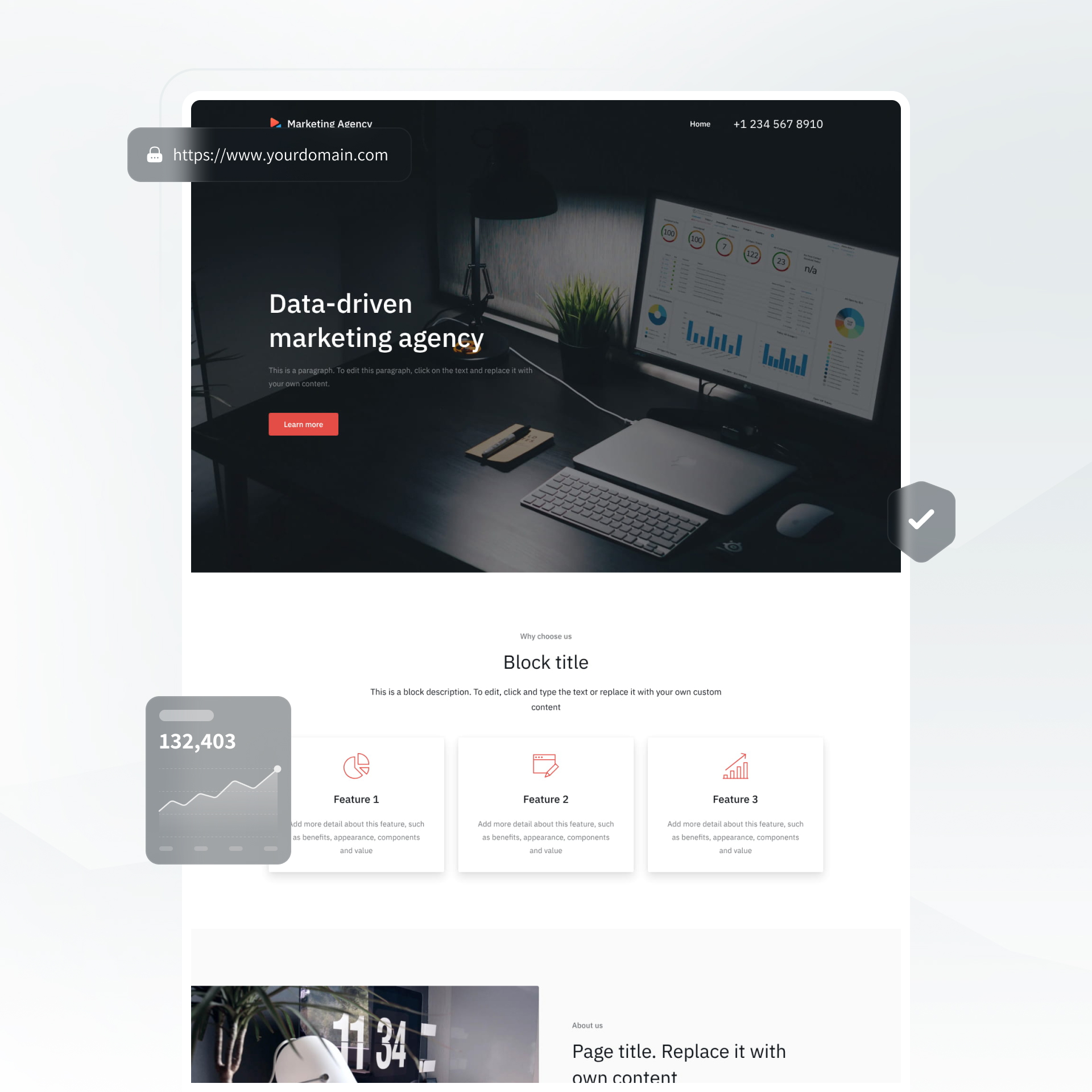 marketing website builder