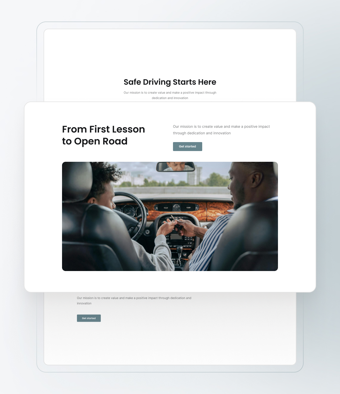 Best website builder for driving school services