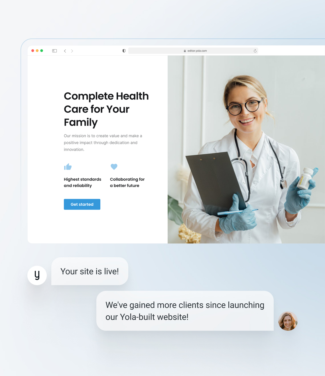 How to make an dentist website