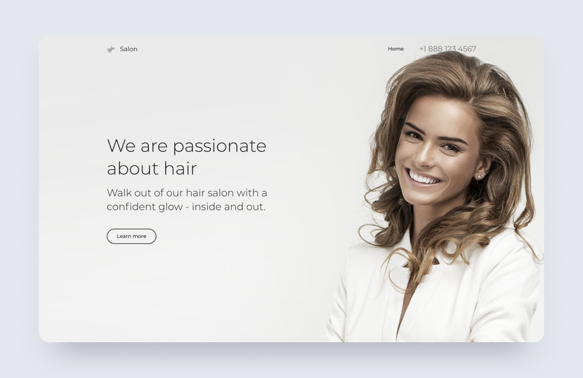Free Hair Salon Website Templates - Top 2021 Themes by Yola
