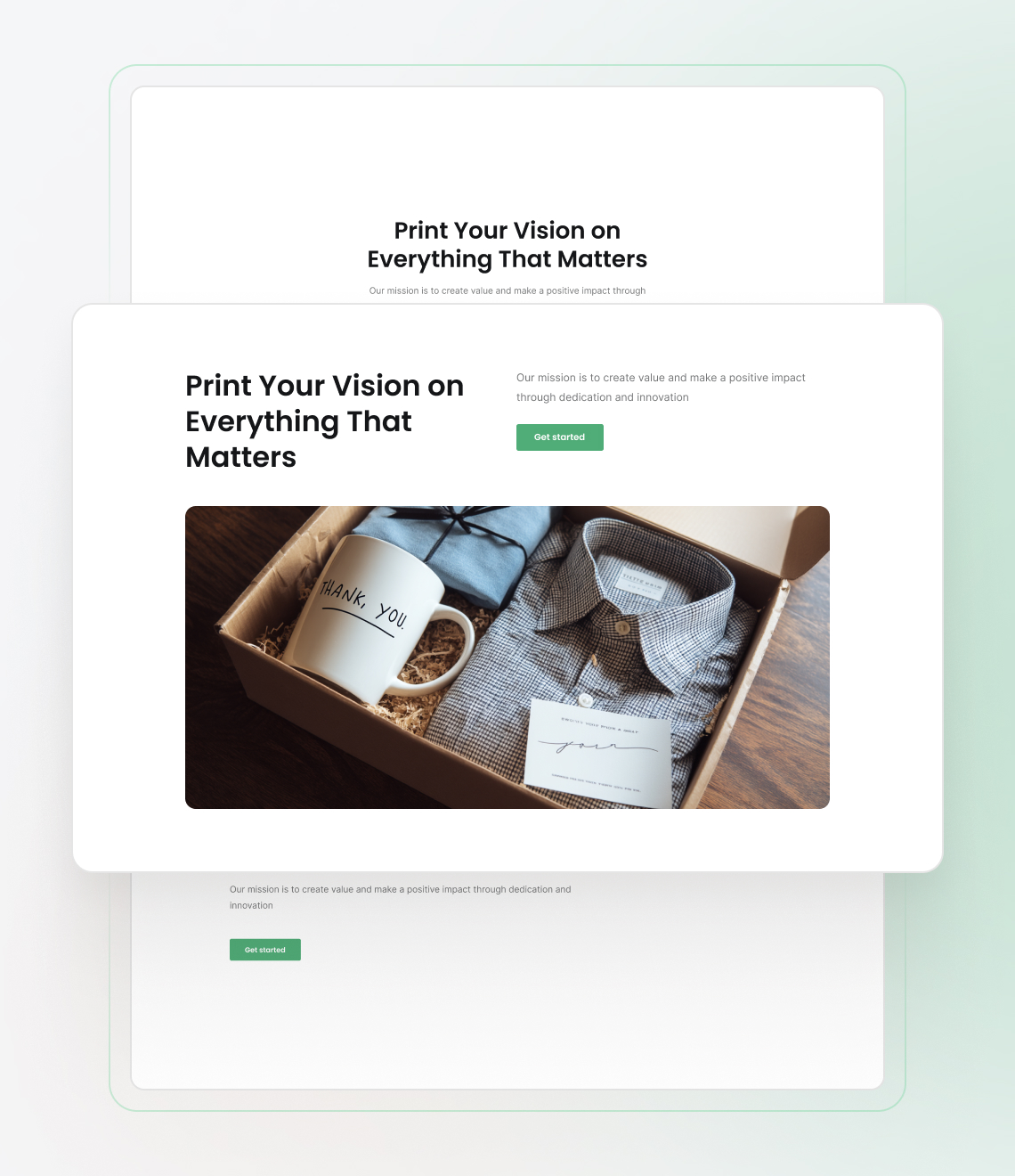 Best website builder for printing services