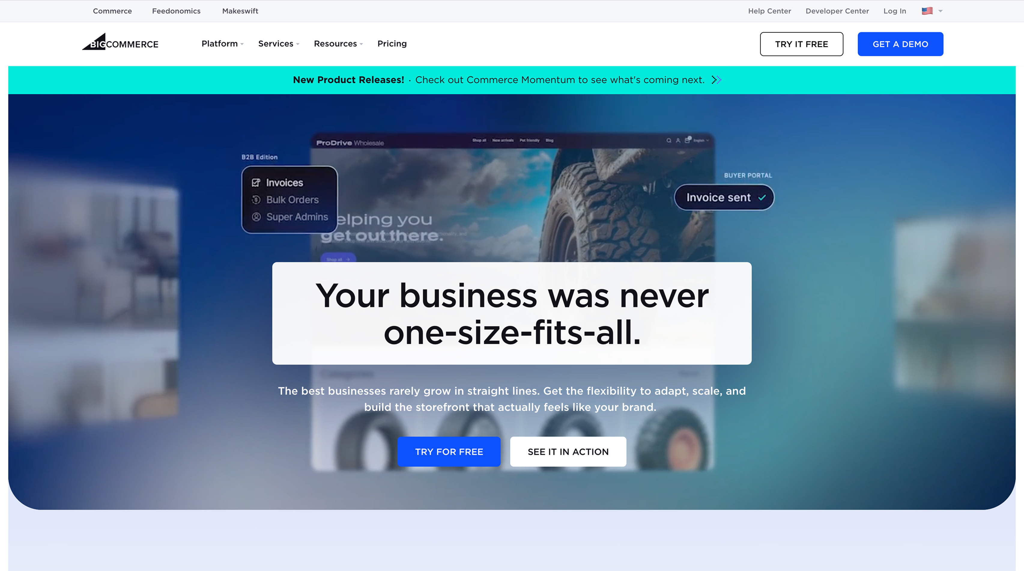 BigCommerce for online stores