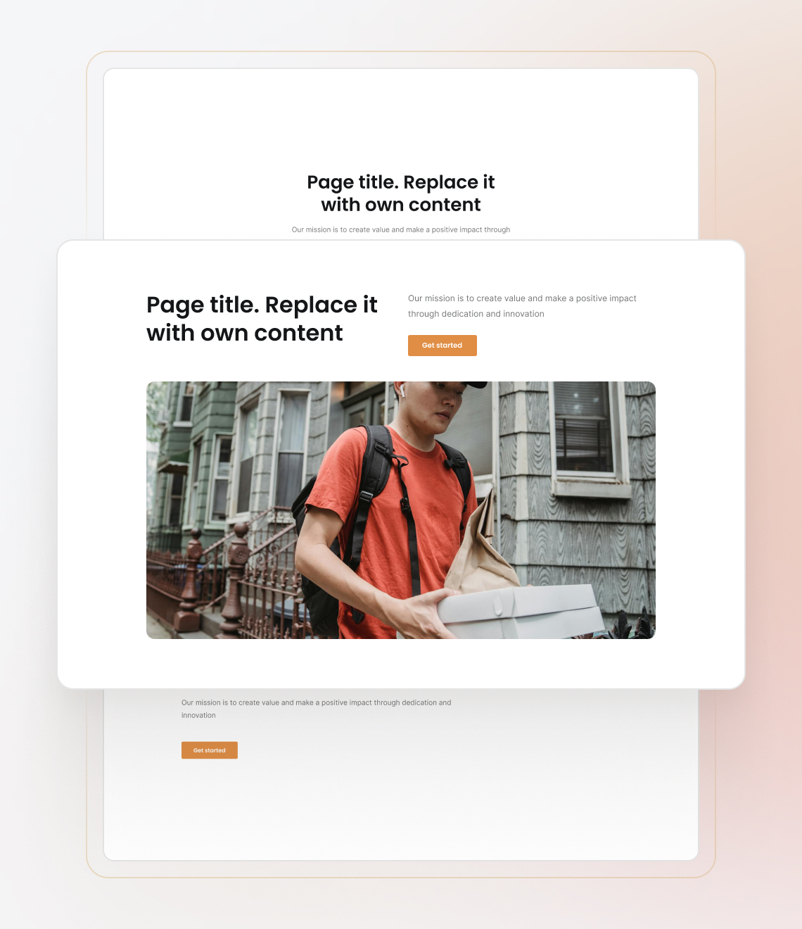 Best website builder for food ordering services