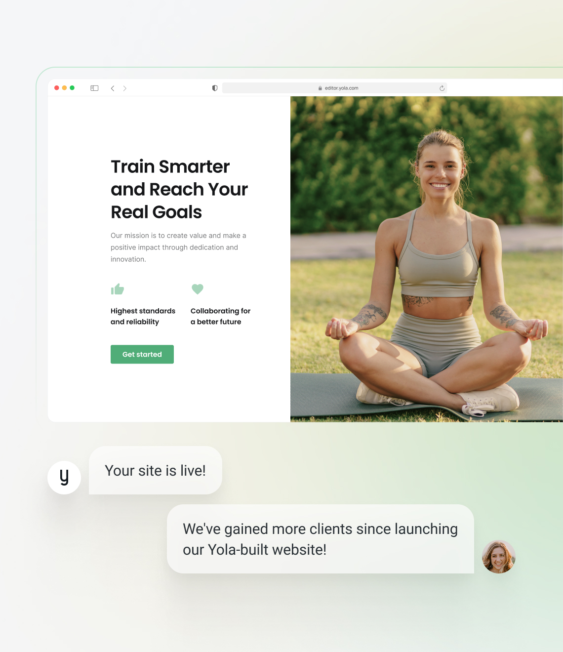 How to make an health coach website